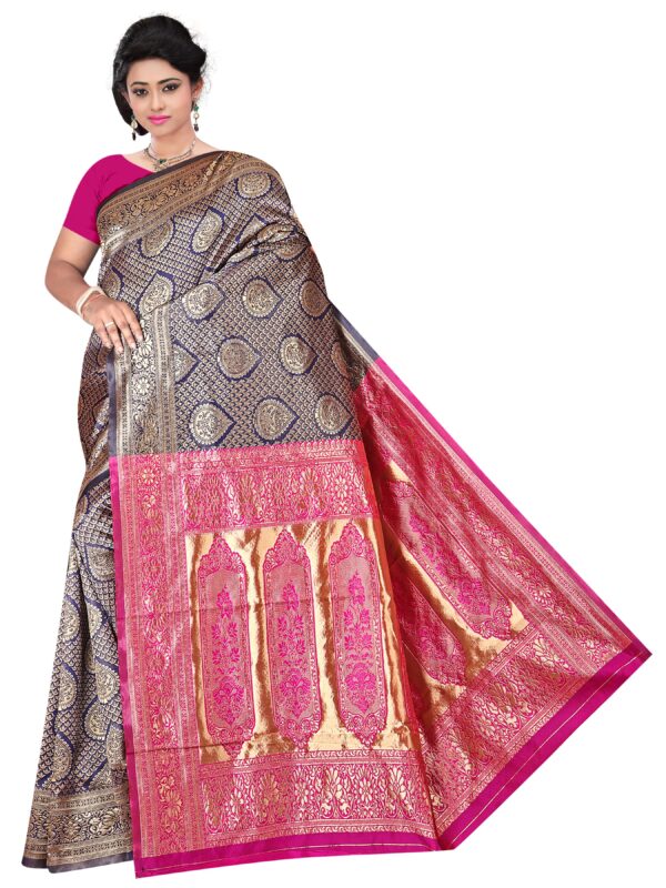 Banarasi Silk Saree with Rich Pallu